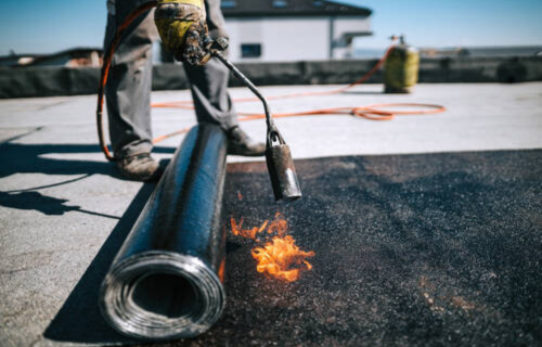 Membrane type waterproofing (bitumen base or another base)